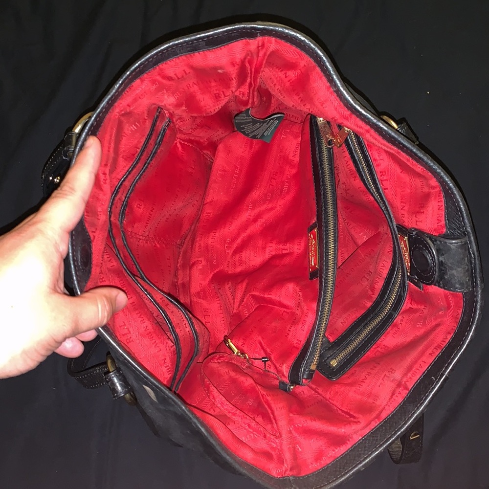 Lauren Ralph Lauren leather bag - Picture 4 of 7